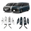 For Toyota 2022 VOXY/Noah 90 Series Right-hand Drive Glass Switch Panel Modification Sticker(Matte Silver)