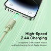 Baseus USB to 8 Pin Fast Charging Data Cable, Cable Length:1m(Green)