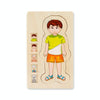 Onshine Five-Layer Human Body Structure Puzzle Wooden Puzzles For Children Physical Cognition(Boy)