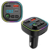 P4-QC3.0 Car MP3 Bluetooth Hands-free Player Car FM Transmitter