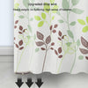 150x200cm Leaf Printed Waterproof Shower Curtain Thickened Polyester Bathroom Curtain Cloth