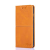 For Asus ZenFone 8 ZS590KS Cow Texture Magnetic Horizontal Flip Leather Phone Case(Light Brown)