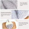 Portable Hanging Bath Flower Ball Soft Foaming Shower Massage Ball Body Exfoliating Bath Brush(Gray)