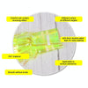 Candy Rain Curtain Festive Party Decoration Photo Background, Size: 1x3M Green