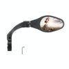 Bicycle Stainless Steel Mirror Foldable Rotating Rearview Mirror, Model: 027 Single Right
