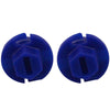 2 PCS B8.4 Blue Light 0.2W 12LM 1 LED SMD 5050 LED Instrument Light Bulb Dashboard Light for Vehicles, DC 12V(Blue)