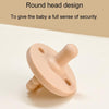 Imitate Mother Breast Round Heads Baby Silicone Comfort Pacifier(Beige)