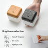 Square Flip Polyhedral Timing Night Light(Orange)