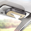 Car Sun Visor Hanging Sunroof Seat Back Tissue Box, Color: Suede Dark Gray
