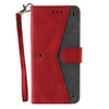 For Samsung Galaxy A36 Nail Skin Feel Stitching Calf Texture Leather Phone Case(Red)