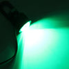 2 PCS 12V 3W Eagle Eyes LED Light For Motorcycle Wire Length: 45cm(Green Light)