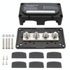 CP-3088-01 300A 48V 4-way M10 Terminal Busbar(Black)