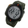 SKMEI 1068 Men Waterproof Outdoor Sports Digital Watch Student Fashion Watch(ArmyGreen)