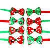 5 Christmas Pet Bow Ties - Adjustable Cat & Dog Collar