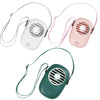 WX616 Mini Hanging Neck Fan USB Student Office Handheld Fan(Green)
