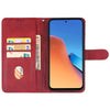 For Xiaomi Redmi 12 Leather Phone Case(Red)