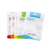 100 PCS Data Cable Packaging Bag Plastic Sealing Bag, Size:10.5x15cm(Yellow)