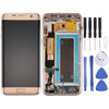 Galaxy S7 Edge G935A Gold LCD Screen & Digitizer Assembly with Frame