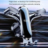 BUDK Triangle Gravity Sensor Car Phone Bracket Car Air Vent Navigation Holder, Model: Hook Model