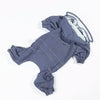 Waterproof Dog Raincoat, Blue, Medium - Breathable & Lightweight
