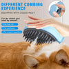 Pet Steamy Brush - Cat & Dog Grooming Comb (Whale Pink)