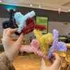 Resin Material Spring Hair Clip, Colour: 23 Light Purple Net Yarn