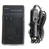 Digital Camera Battery Car Charger for Panasonic BCF10 / BCK7E(Black)