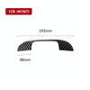 Car Carbon Fiber Armrest Decorative Sticker for Infiniti Q50 / Q60 2014-2020