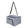 Car Pet Kennel Bag Foldable Storage Dog Passenger Basket, Model: Conventional(Gray)
