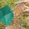 Hanging Wild Bird Feeder, Weatherproof & Collapsible (Green)