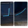 4 PCS/Set Universal Car Styling PVC Car Door Edge Anti Collision Sticker Door Anti-Rub Strips Car Door Scratch Protector(Blue)