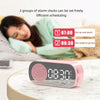 Z7 Digital Bluetooth 5.0 Speaker Multi-function Mirror Alarm Clock FM Radio(Black)