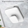 Adjustable Magnetic Glass Wiper Double-Sided Magnetic Window Wiper High-Level Insulating Glass Cleaner, Specification: Rectangle 8-15mm
