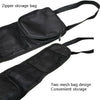 Car Storage Bag Car Chair Back Side Hanging Bag(Black)