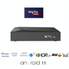 XTV Air 2GB+16GB Infrared Remote Version Mini HD 4K Android TV Network Set-Top Box Amlogic S905w2 Quad Core(US Plug)