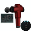 Muscles Relax Massager Portable Fitness Equipment Fascia Gun, Specification: 6206 6 Gears Red(UK Plug)