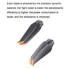 Original DJI Air 2S / Mavic Air 2 1 Pair Noise Reduction Propeller(Black)
