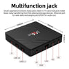 M96mini 4K Smart TV BOX Android 9.0 Media Player with Remote Control, Quad-core RK3228A, RAM: 2GB, ROM: 16GB, Dual Band WiFi, UK Plug