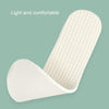 1pair Thin Latex Breathable and Sweat Absorbent Soft Bottom Comfort Shock Absorbing Insoles, Size: 44-45(Light Beige)