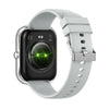 AK58 1.96 inch Screen Bluetooth Smart Watch, Silicone Band, Support Health Monitoring & 100+ Sports Modes(Silver)