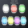 Remote Control LED Car Modified Electric Car Warning Tail Light, Specification: 1 Light+1 RC