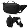 WEPOWER Men Crossbody Bag Multi-Functional Sports Waist Bag Outdoor Small Shoulder Bag(Black)