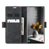 ForSamsung Galaxy S24 Ultra 5G CaseMe 013 Multifunctional Horizontal Flip Leather Phone Case(Black)
