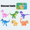 DUOQU Children Early Education Picture Puzzle Toy Box Set(Dinosaur)