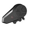 BT-S3 Motorcycle Helmet Bluetooth Headset Motorcycle Intercom Bluetooth Headset, Specification:With EU Plug Charger(Black)