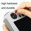 1 Pair Sunnylife MM3-YG393 For DJI Mini3 Pro DJI RC With Screen Remote Control Thumb Rocker(Titanium)