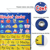Alphabet Card Early Teaching Hanging Bag Letter Pocket