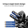 S03 Vehicle Air Outlet Gravity Navigation Mobile Phone Holder, Color: Black Eagle Mouth