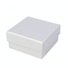 3 PCS Exquisite Silver Jewelry Packaging Gift Box,Random Color Delivery (7.5x7.5cm Square Box)