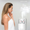 Y06 Cute Pet USB Air Humidifier Home Car Small Hydrating Aroma Diffuser(White)